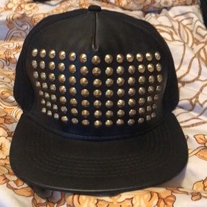 Stampd gold studded SnapBack hat